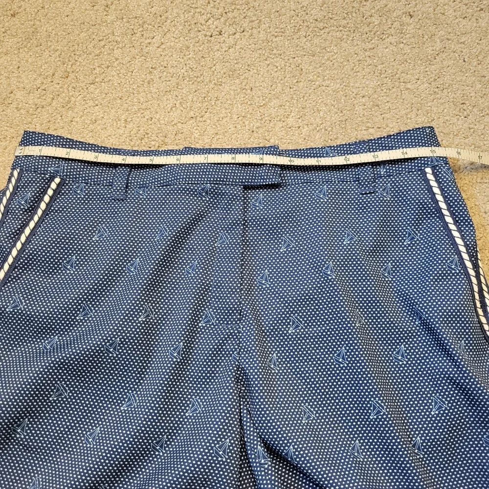 Lady Hagen Nautical Sailboat Golf Shorts